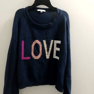 Z Supply, Love Long Sleeved Larger Girls/Smaller Women's Sweater
